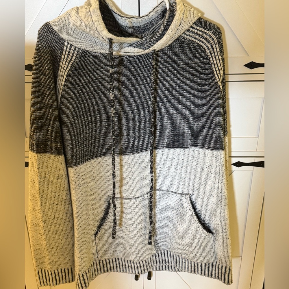 Men’s Knit Hooded Sweater XXL